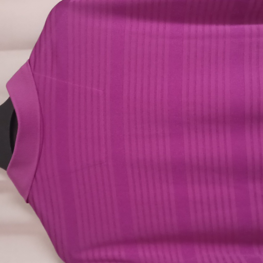 Antigua XXL Purple Short Sleeve Polo Shirt - Picture 11 of 14